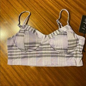 J for Justify Sz L Crop Top NWT😊😊
